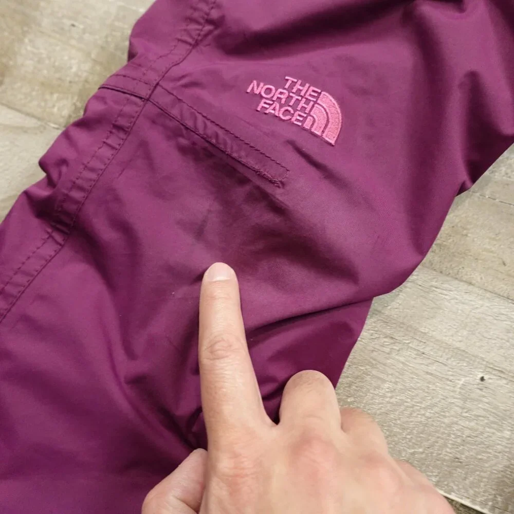 The North Face HyVent Snow Pants‎ Girls XXS (5) Purple Insulated Winter Ski